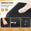 imageDevoko 85 Gallon Deck Box Lockable Resin Outdoor Storage Box waterproof Outdoor Container for Patio Furniture Cushions Pillow BrownBlack