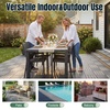image:imageDevoko Plastic Interlocking Deck Tiles 44 Pack Patio Flooring TilesDark Gray