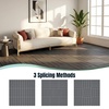image:imageDevoko Plastic Interlocking Deck Tiles 44 Pack Patio Flooring TilesDark Gray